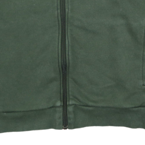 Adidas Men's Green Camouflage Full Zip Hoodie XL