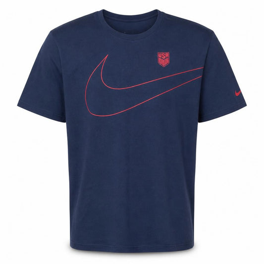 Nike Men's Navy Blue USA Dri-Fit Athletic T-Shirt XL