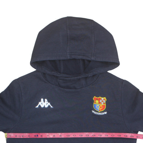Kappa Men's Blue Pullover Hoodie Small Embroidered Logo Sportswear