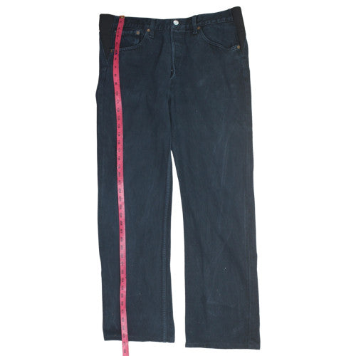 Levi's 501 Men's Blue Denim Straight Jeans W34 L32 Classic Fit