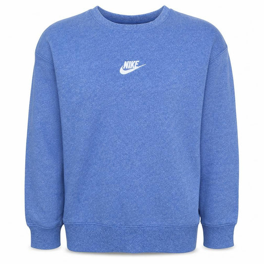 Nike Men's Blue Crew Neck Pullover Sweatshirt Medium