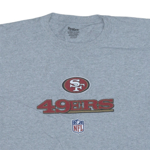 Reebok Men’s Grey XL San Francisco 49ers NFL Graphic T-Shirt