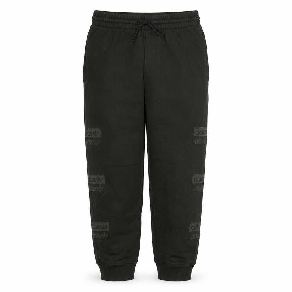 Adidas Mens Black Jogger Sweatpants L Cotton Blend Casual