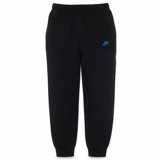 Nike Mens Black Fleece Sweatpants L Regular Fit Cuffed Joggers