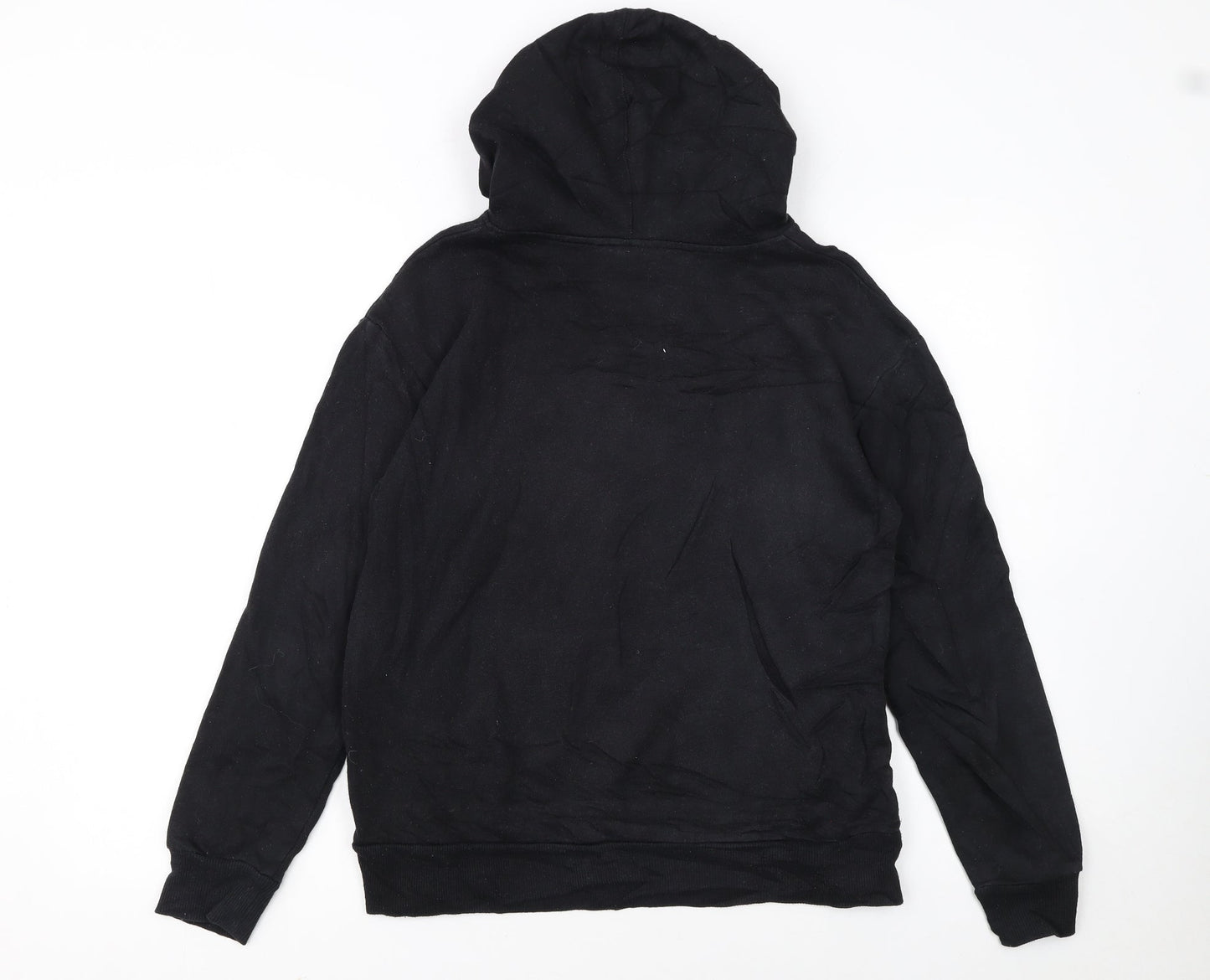 Lonsdale London Womens Black Size 8 Pullover Hoodie Sweatshirt