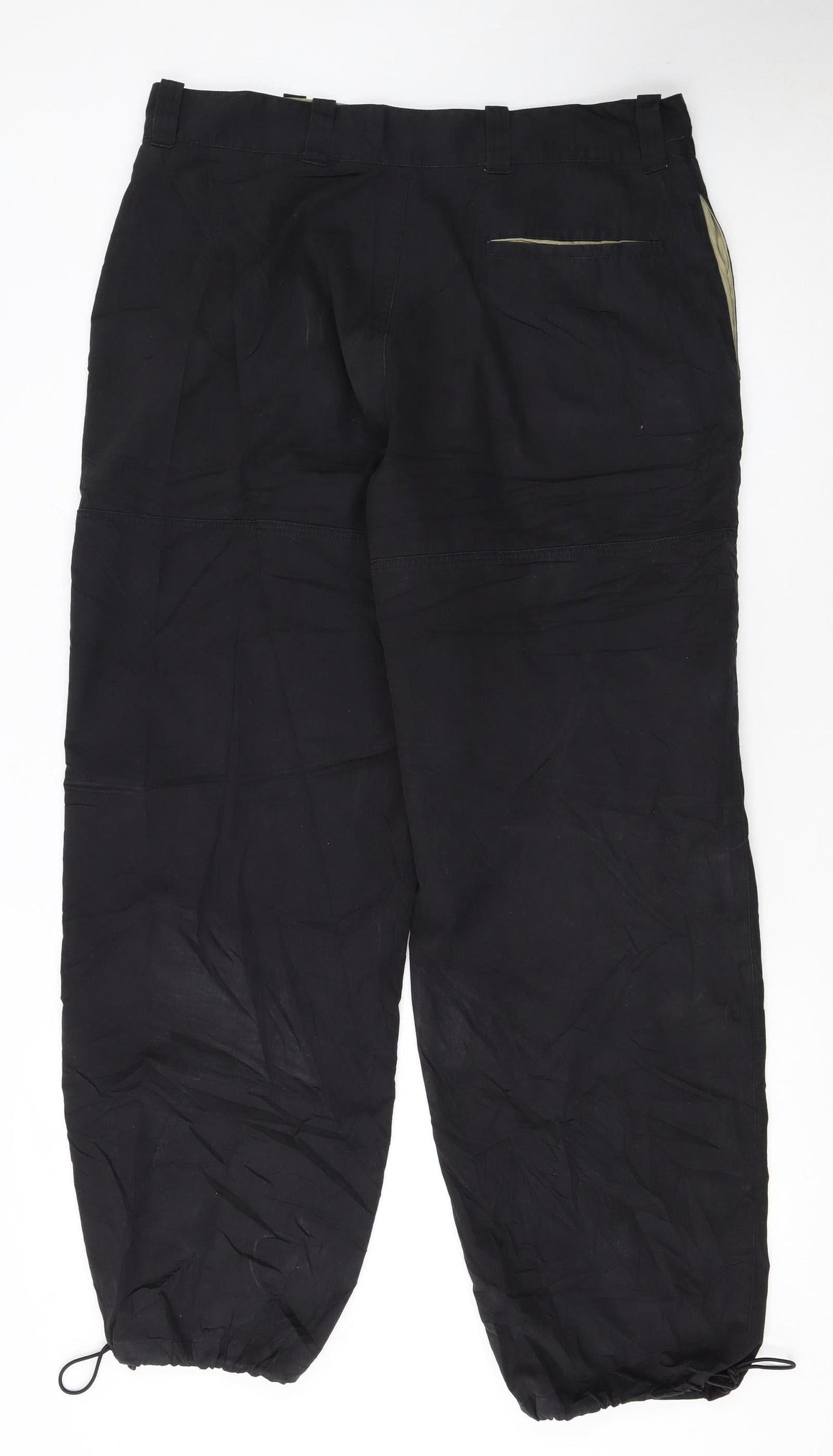 Puma Men's Black XL Track Pants Lightweight Woven Activewear Trousers