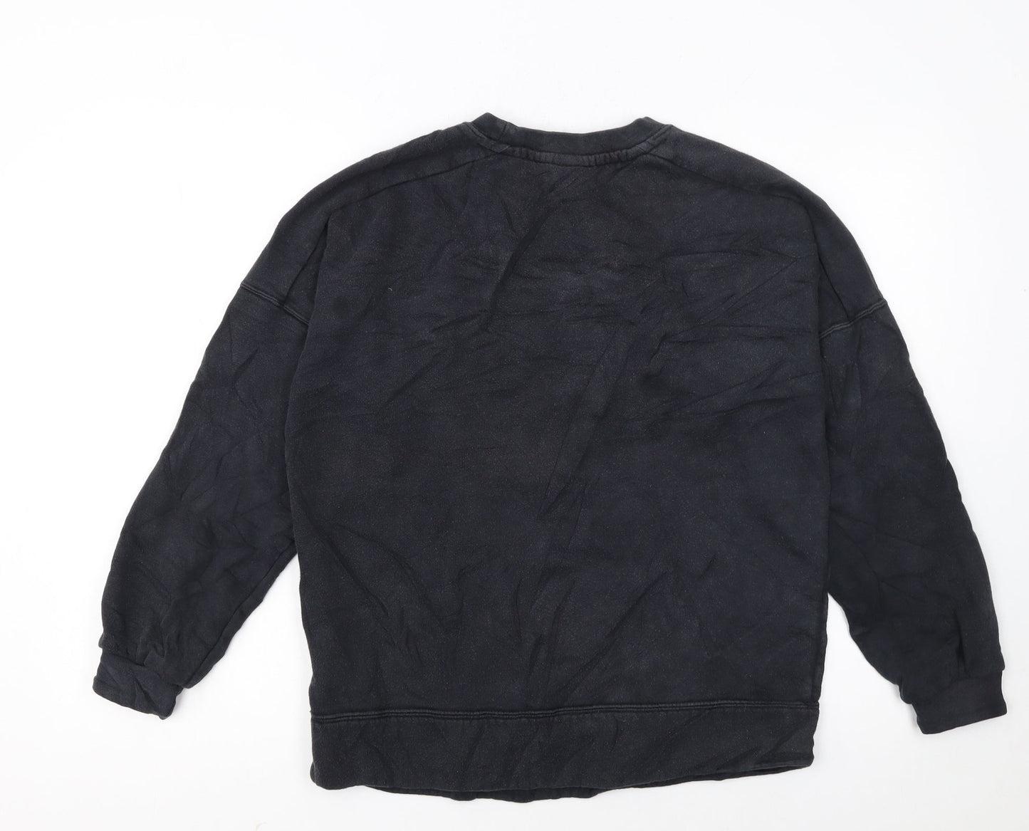 Nike Air Men's Black Small Pullover Sweatshirt Crew Neck Athletic Fleece