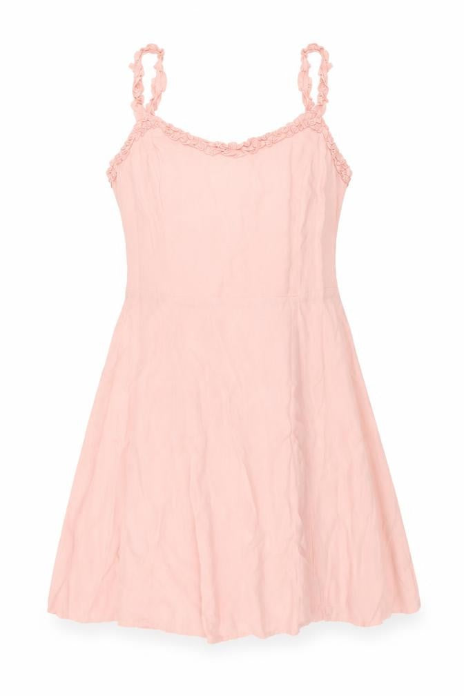 New Look Women’s Pink Knee Length A-Line Dress Size 14