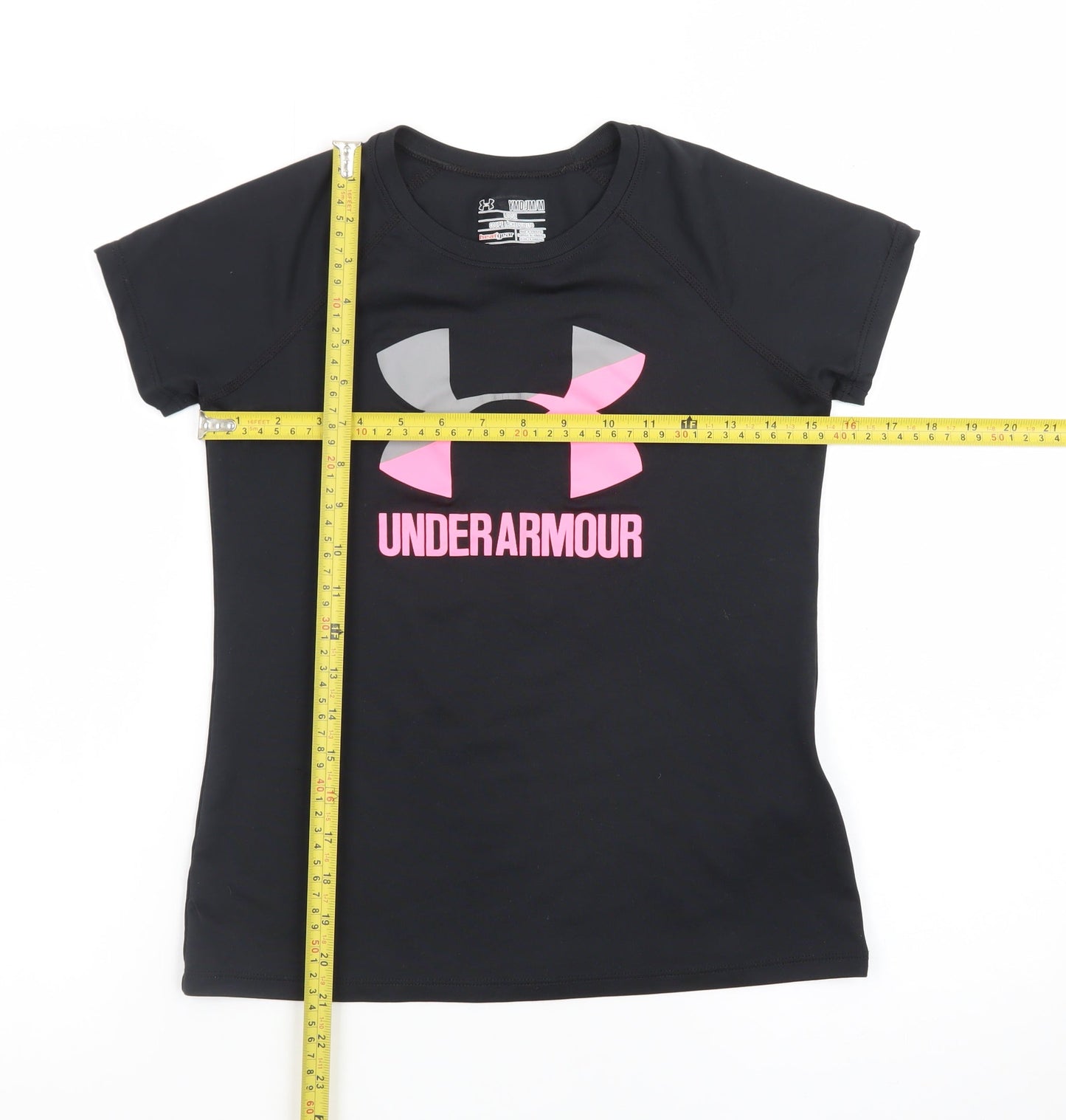 Under Armour Women's Black HeatGear Loose Fit T-Shirt M