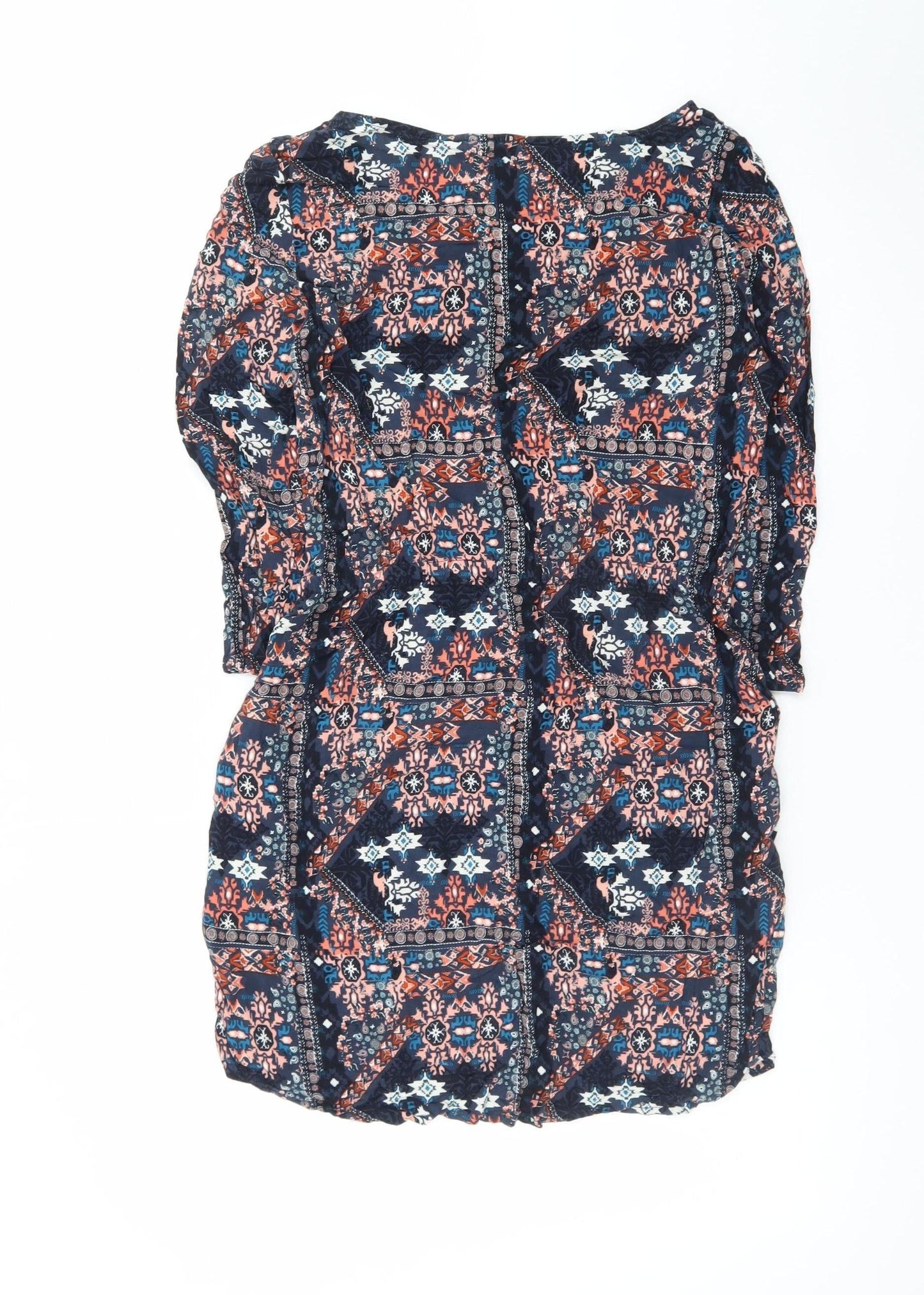 H&M Divided Womens Multicoloured Size 8 Boho Bodycon Dress