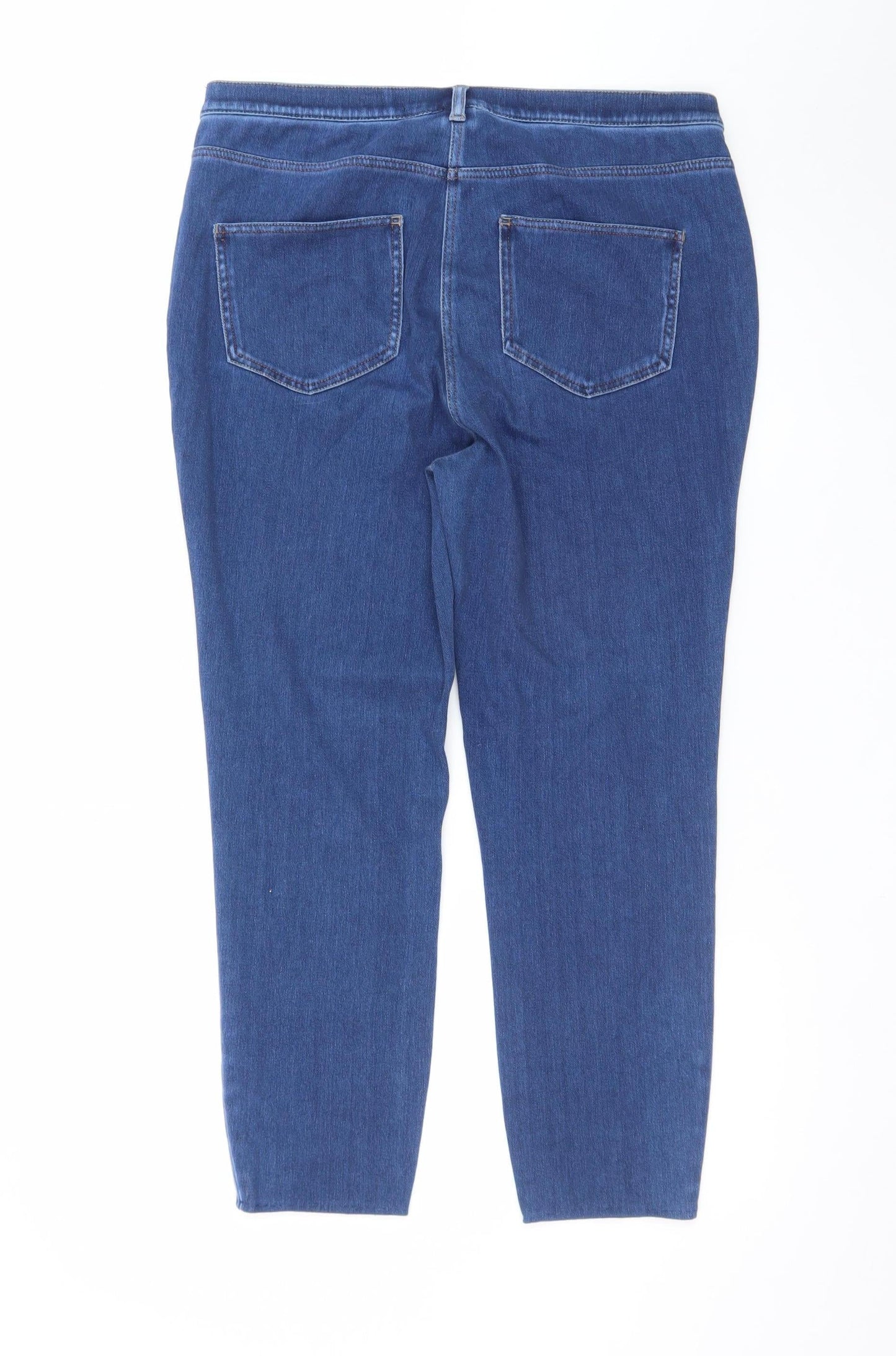 Next Women's Blue Size 16 Stretch Denim Jegging Jeans