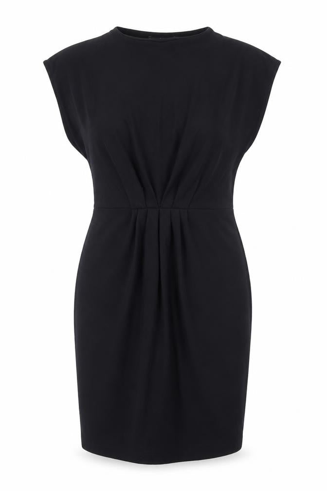 Next Women's Black Sheath Knee Length Dress Size 10