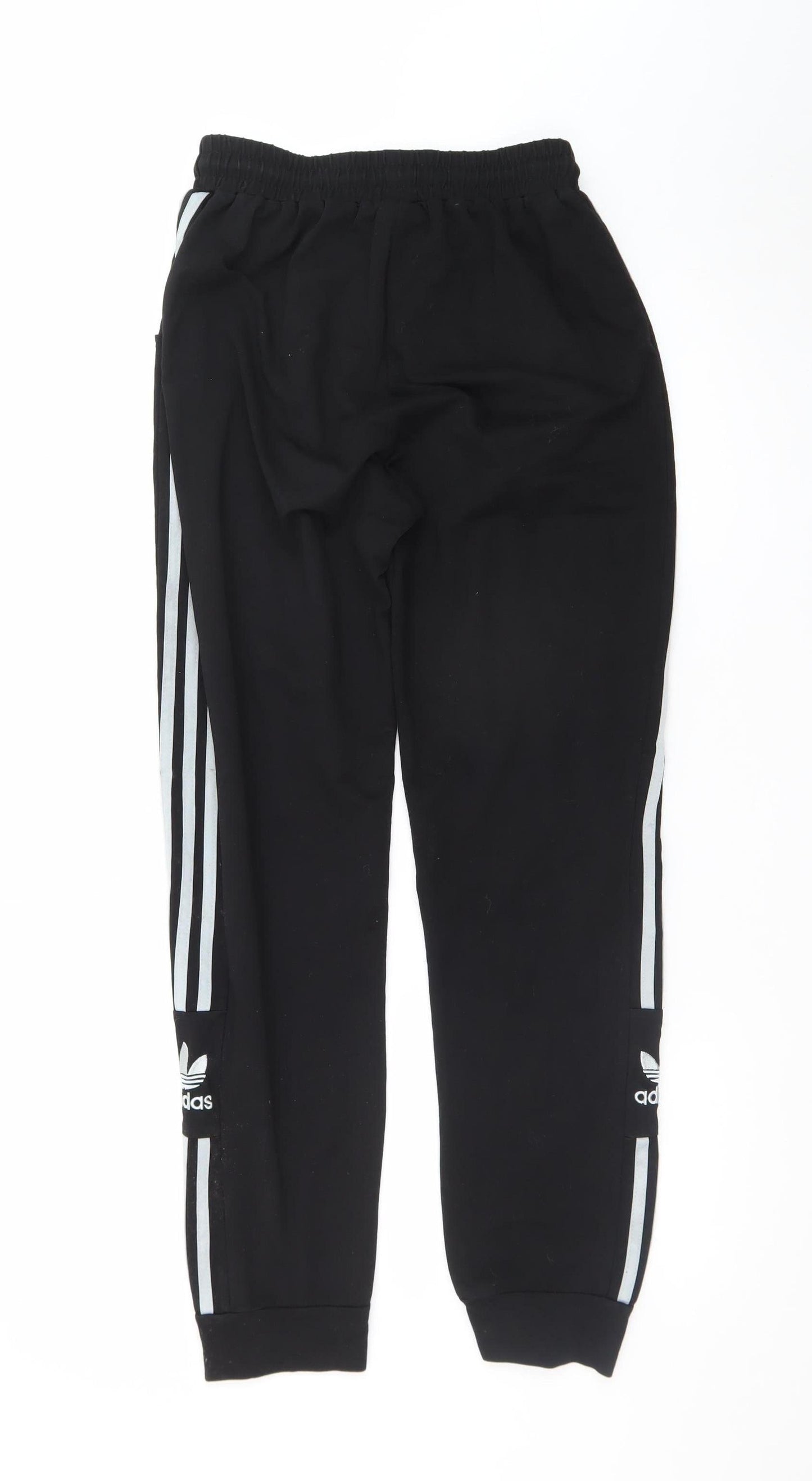 Adidas Men’s Black 2XL Joggers Tapered Striped Comfort Fit