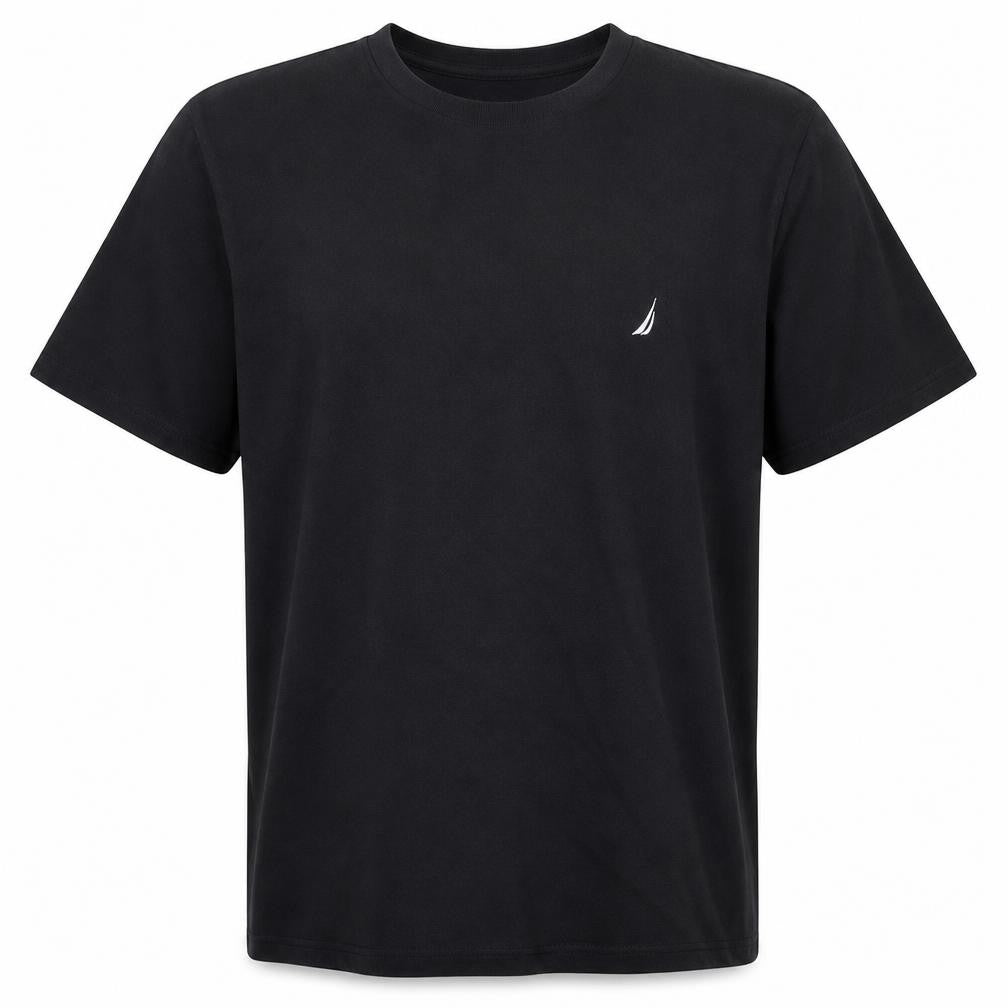 Nautica Men's Black Classic Fit Cotton Crew Neck T-Shirt 2XL