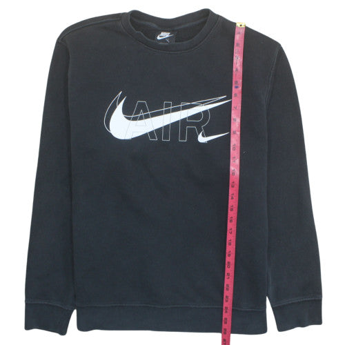Nike Men’s Black Large Pullover Crew Neck Graphic Sweatshirt