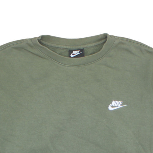 Nike Men's Green L Crew Neck Pullover Sweatshirt