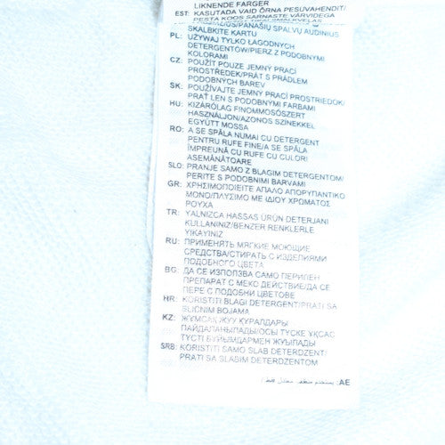 Adidas Women White Crew Neck Sweatshirt L 16-18 Relaxed Cotton Blend