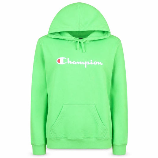 Champion Women's Green Pullover Hoodie Size S Cotton Blend