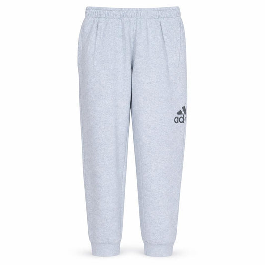 Adidas Men's Grey Jogger Sweatpants L Regular Fit Fleece