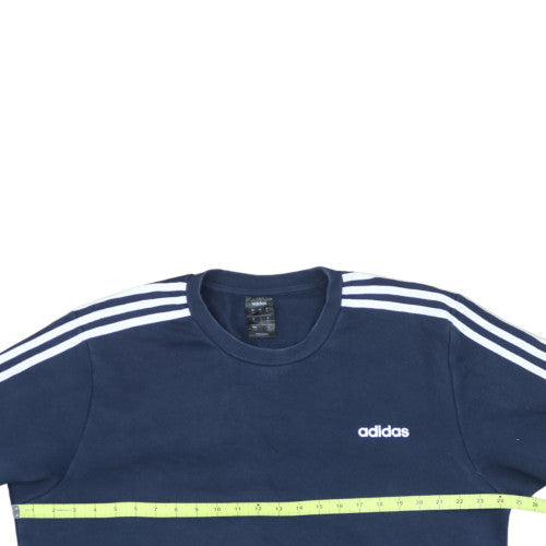 Adidas Men's Blue XL Pullover Sweatshirt Crew Neck Fleece