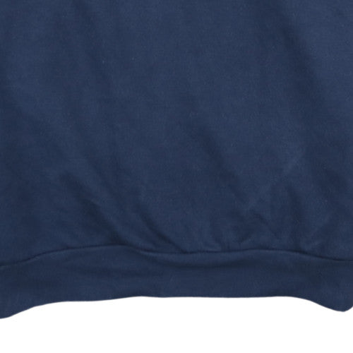 Adidas Men's Blue XL Pullover Sweatshirt Crew Neck Fleece
