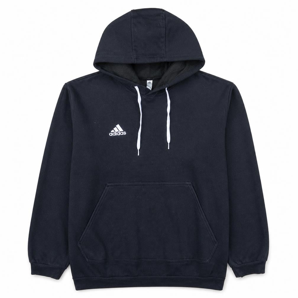 Adidas Men’s Black 2XL Pullover Hoodie Fleece Sweatshirt