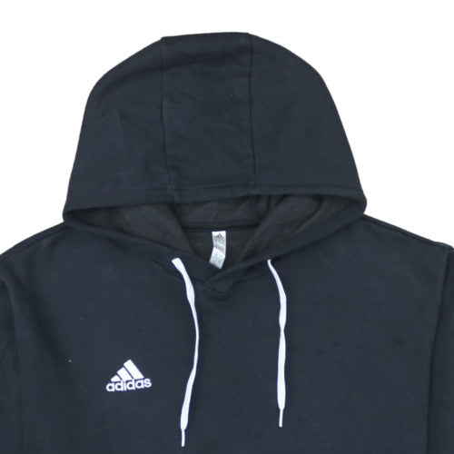 Adidas Men’s Black 2XL Pullover Hoodie Fleece Sweatshirt
