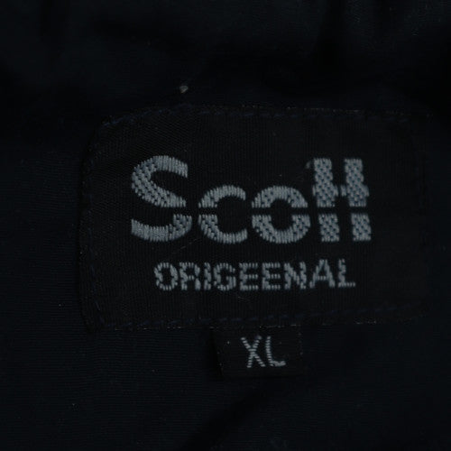 Scott Original Men's Navy Beige XL Full Zip Lightweight Jacket