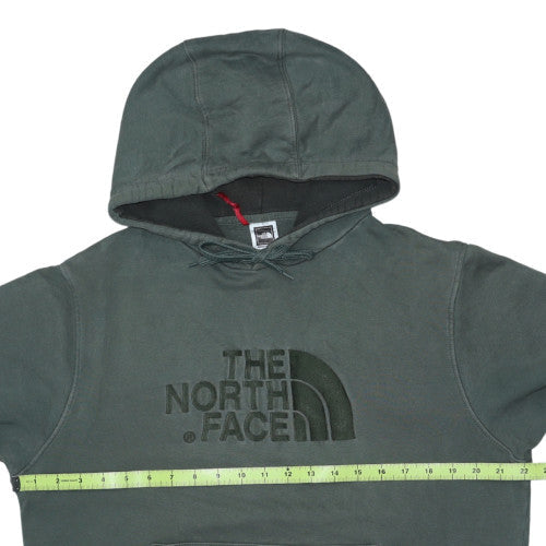The North Face Men's Green Pullover Hoodie M Regular Fit