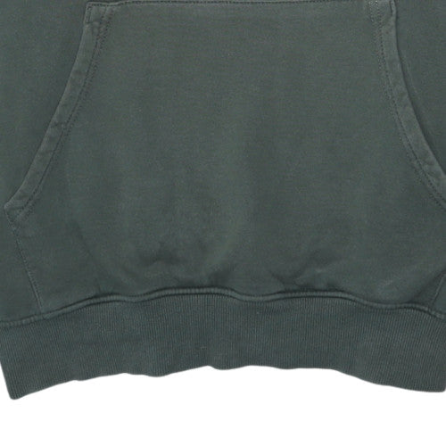 The North Face Men's Green Pullover Hoodie M Regular Fit