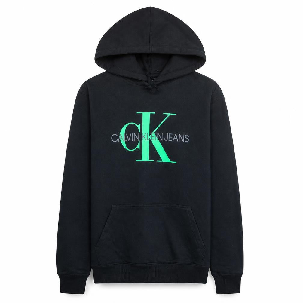 Calvin Klein Jeans Men's Black Pullover Hoodie S Regular Fit