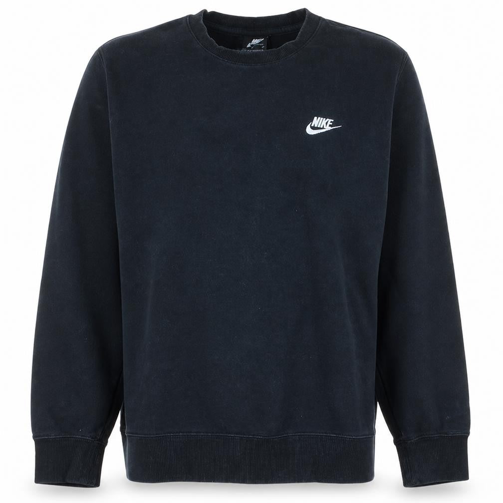 Nike Men's Black Medium Pullover Crew Neck Sports Sweatshirt