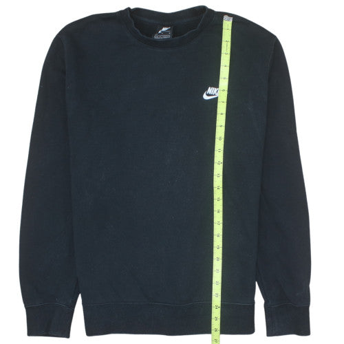 Nike Men's Black Medium Pullover Crew Neck Sports Sweatshirt