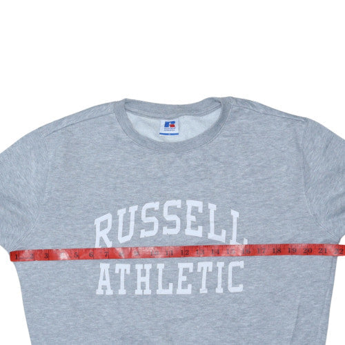 Russell Athletic Womens Grey Crew Neck Sweatshirt Size 10