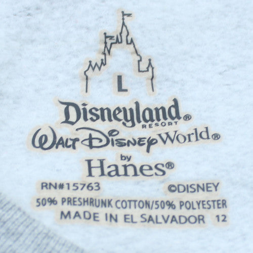 Disneyland Resort by Hanes Grey Mickey Mouse Womens L Sweatshirt