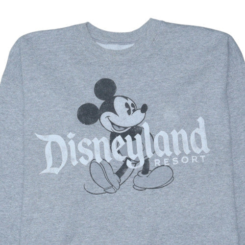 Disneyland Resort by Hanes Grey Mickey Mouse Womens L Sweatshirt