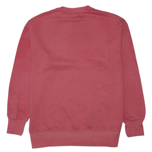 Nike Women’s Pink Small Pullover Crew Neck Sweatshirt Classic Fit