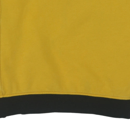 The North Face Men's Yellow Black Pullover Sweatshirt M Outdoor Fleece