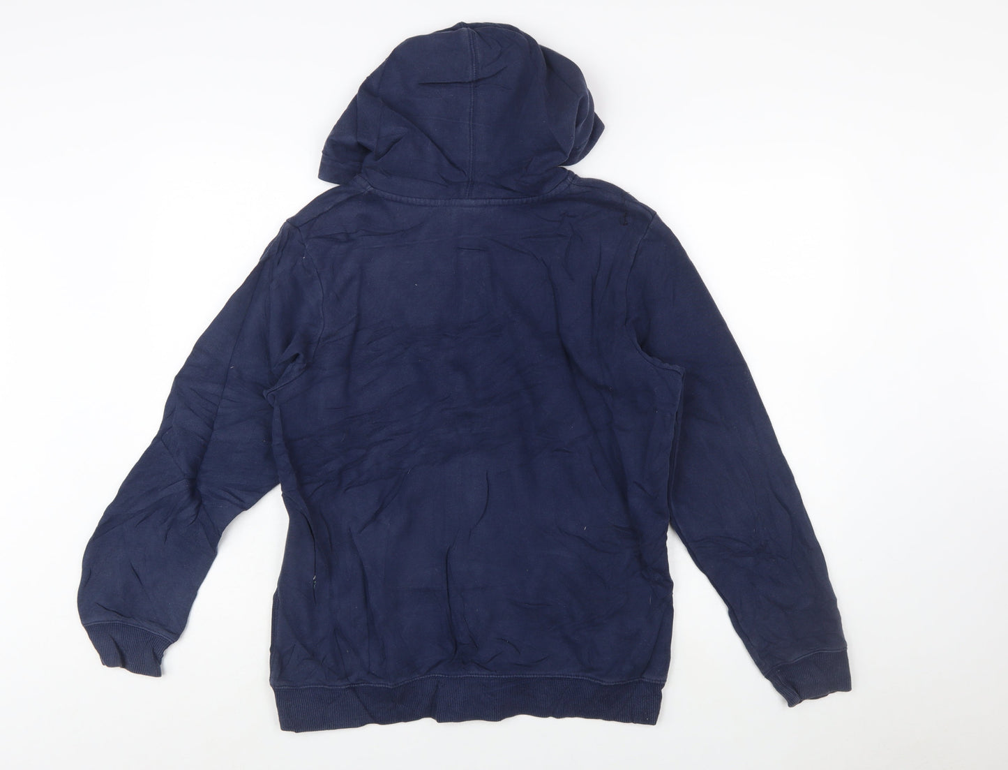 Nike Teens Blue Full Zip Hoodie XL Sports Cotton Fleece
