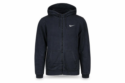 Nike Men's Black Full Zip Hoodie Size S Sports Fleece Sweatshirt