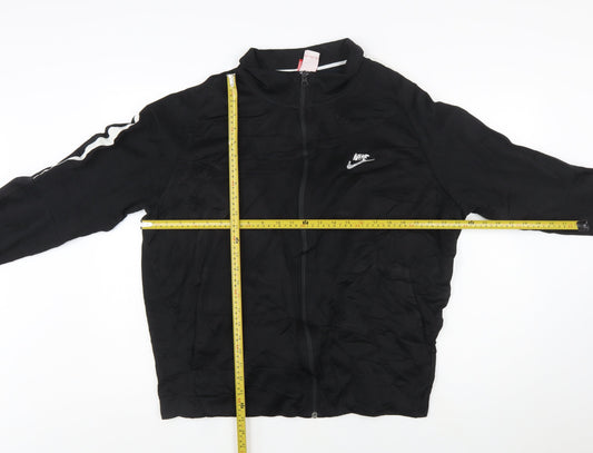Nike Men's Black 2XL Full Zip Sports Sweatshirt Jacket