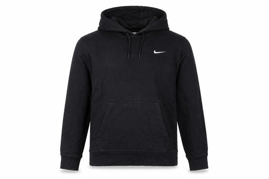 Nike Men's Black Large Pullover Hoodie Cotton Blend