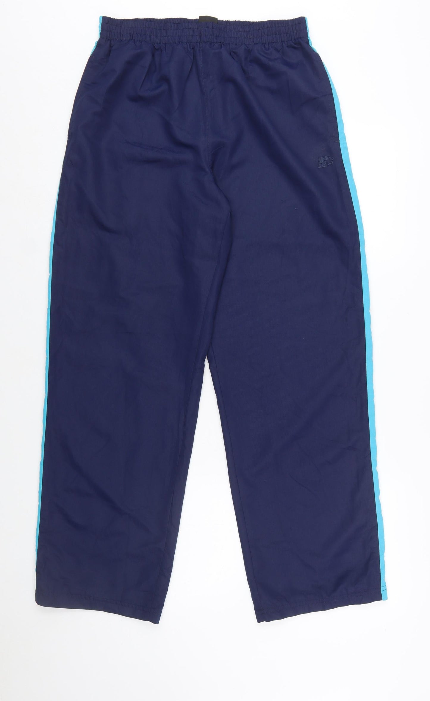 Starter Womens Blue Size 18 Jogger Trousers Elastic Waist