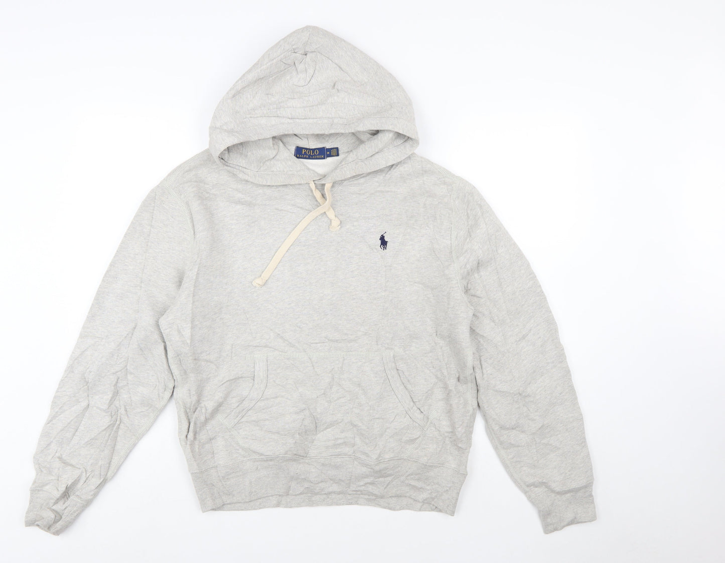 Polo Ralph Lauren Men's Grey Pullover Hoodie Size M