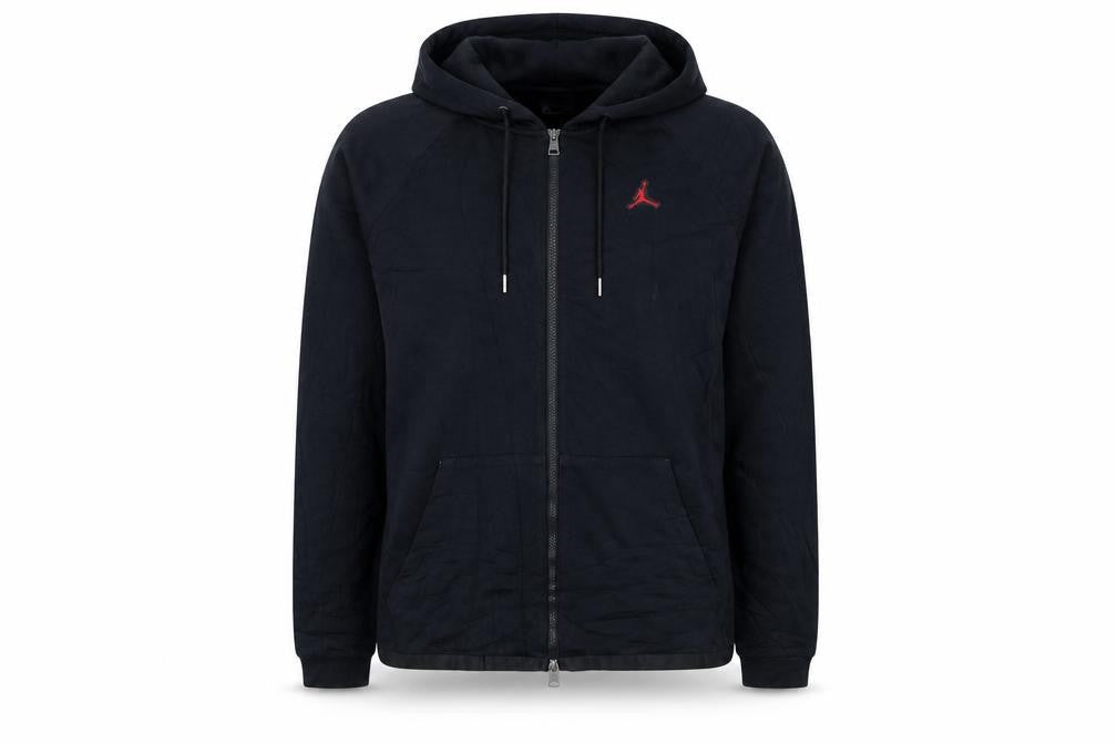 Jordan Men's Black Full Zip Hoodie Size M Sportswear