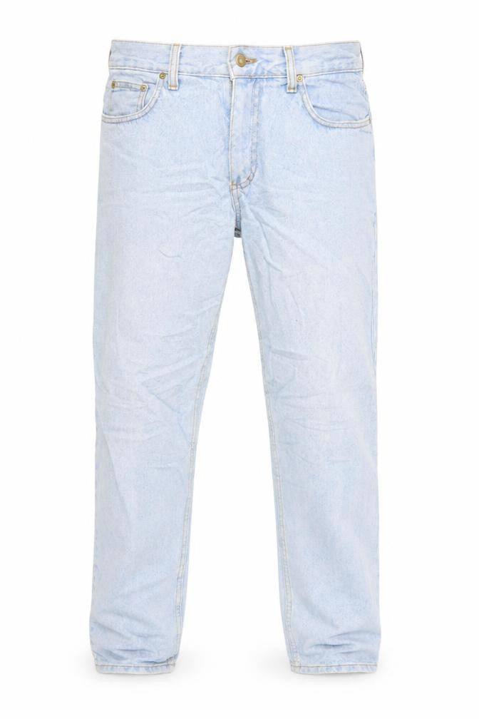 Lee Men's Blue Straight Leg Denim Jeans 33x32 Regular Fit