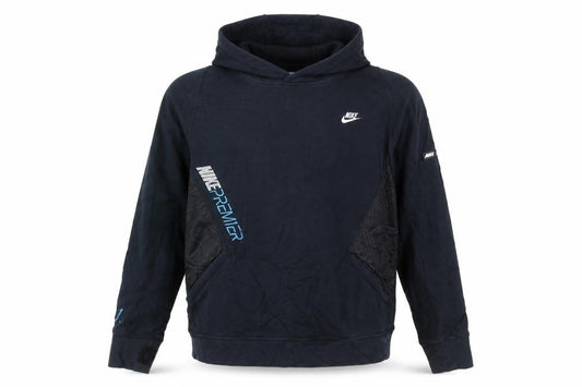 Nike Mens Black L Pullover Hoodie Sportswear Graphic Fleece