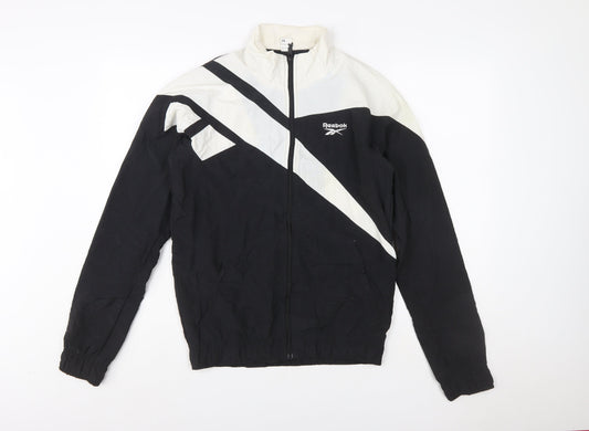 Reebok Men's Black XS Lightweight Windbreaker Jacket
