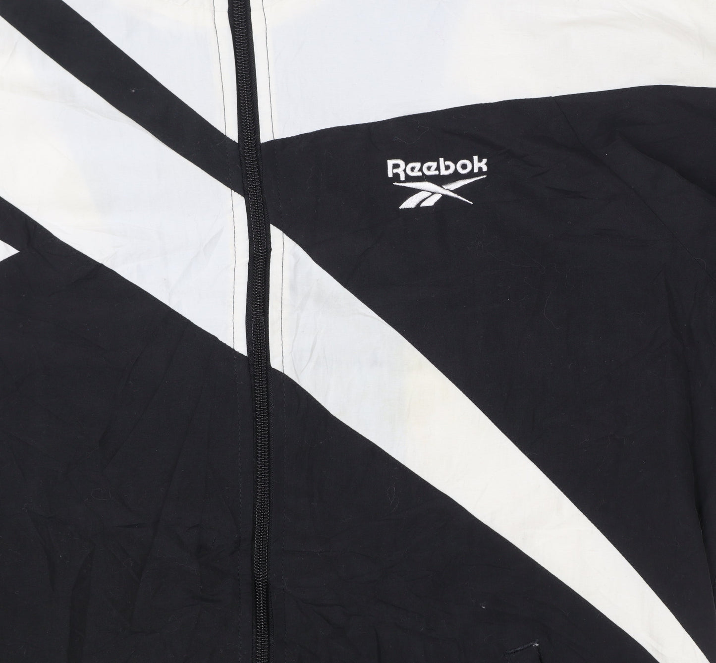 Reebok Men's Black XS Lightweight Windbreaker Jacket