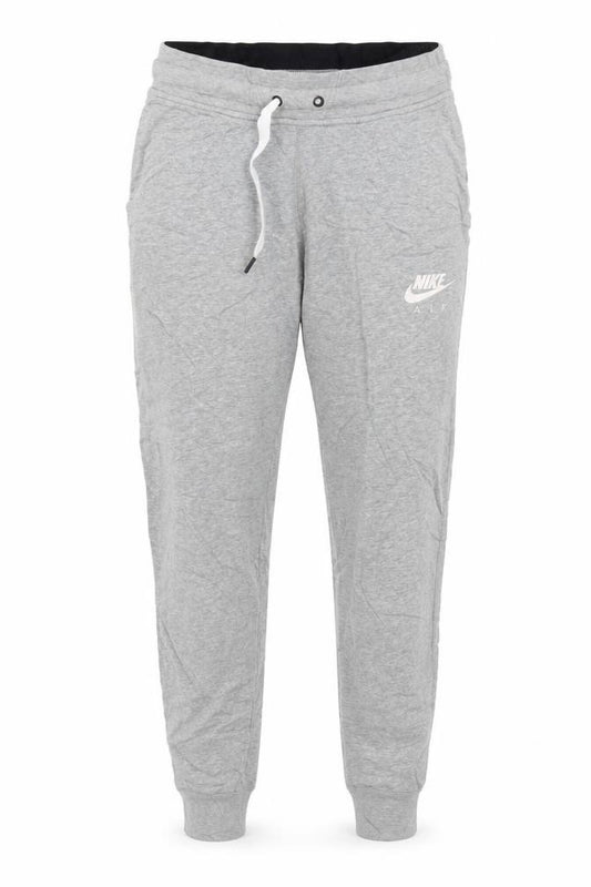 Nike Air Womens Grey Small Jogger Sweatpants Cotton Blend